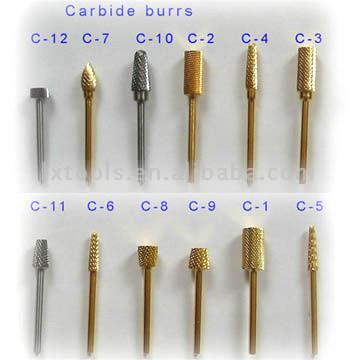  Carbide Burrs (Fraises carbure)