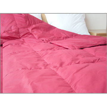  100% Polyester Peachy Fabric Comforter (100% polyester Tissu Peachy Consolateur)