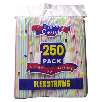  Plastic Straws (Пластиковые Соломинки)