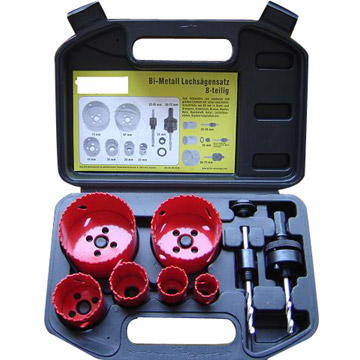  9pc Bi-Metal Hole Saw Kit (9pc биметаллических Hole Saw Kit)