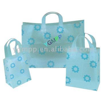  Plastic Tape Handle Gift Bags (Plastic Tape Handle Gift Bags)