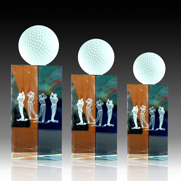  Golf Award Trophy ( Golf Award Trophy)