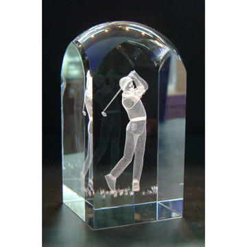 Crystal Golf Trophy (Crystal Golf Trophy)