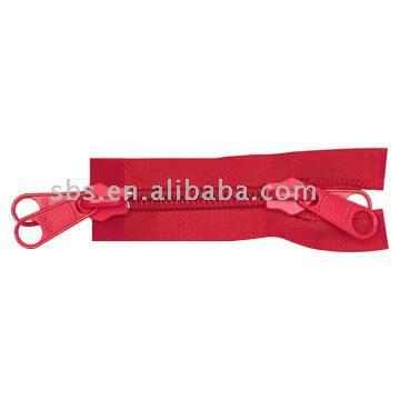  2 Ways Open End Nylon Zipper (2 Ways Open End Nylon Zipper)