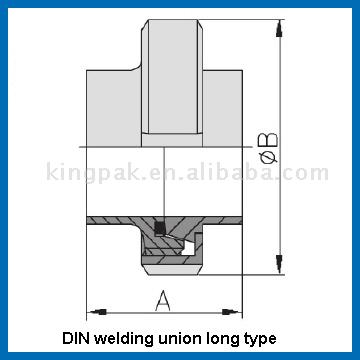  Sanitary Stainless Steel Union DIN ( Sanitary Stainless Steel Union DIN)