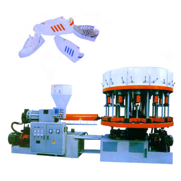  Plastic Sole Injection Molding Machine (Пластиковые Sole Термопластавтоматов)