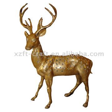  Deer Statue