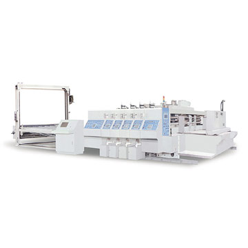  Printer Slotter & Creaser with Stacker and Kick-Feeder ( Printer Slotter & Creaser with Stacker and Kick-Feeder)