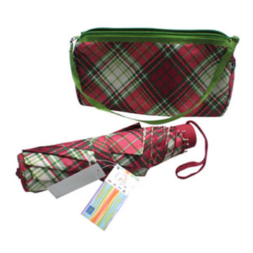  3-Fold Umbrella with Pouch (3-fach Schirm mit Pouch)