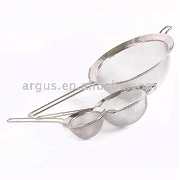  Stainless Steel Food Strainers (Cuisine en acier inoxydable Strainers)