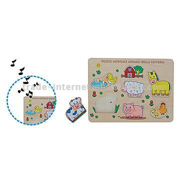  Wooden Musical Puzzles ( Wooden Musical Puzzles)