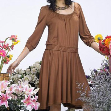  Ladies` Silk Dress ( Ladies` Silk Dress)