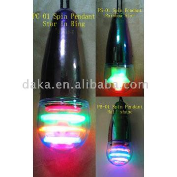  LED Flash Spinning Pendant (PS-01, PC-01, PB-01) (LED-Blitz Spinning Anhänger (PS-01, PC-01, PB-01))