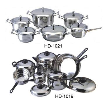  12pcs and 14pcs Cookware Sets (12pcs и 14pcs Наборы посуды)