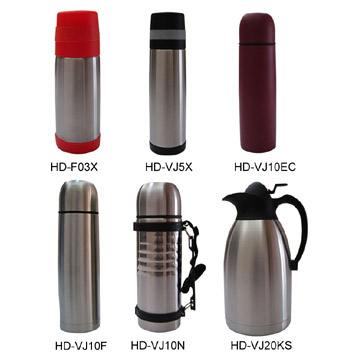  Stainless Steel Vacuum Flask and Jug