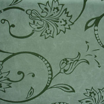  Ice Pattern and Two Layer Flocked Fabric ( Ice Pattern and Two Layer Flocked Fabric)