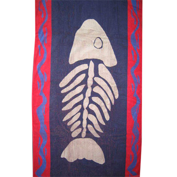  Jacquard Beach Towel (Жаккардовые Пляжное полотенце)