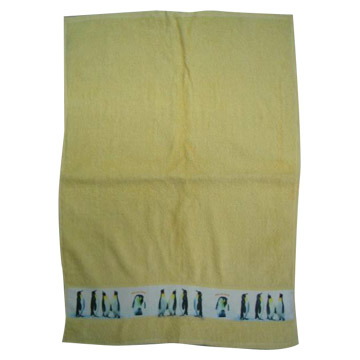  Transfer Printed Towel (Transfert de serviettes de bain imprimés)