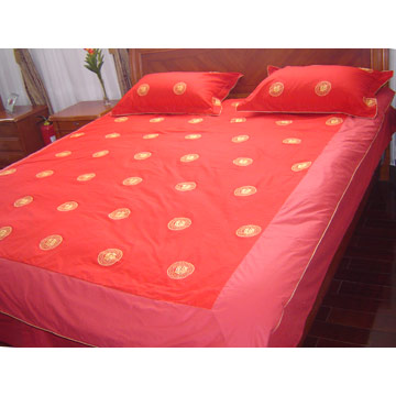  Embroidery Pieces Bedding Set (Embroidery Pieces Taies)