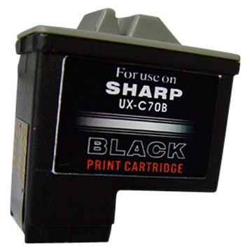  Inkjet Cartridge for Sharp UX-C70B (Cartouche jet d`encre pour Sharp UX-C70B)