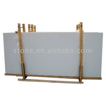  Pure White Marble Slab (Pure White Marble Slab)