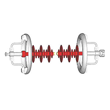  500kV DC Composite Tension / Suspension Insulator (500 кВ постоянного тока напряжением Composite / подвески изоляторов)