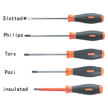  Cushion Grip Screwdrivers