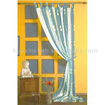  Crush Jacquard Organza Curtain