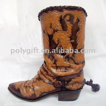  Polyresin Craft (Cowboy boot) (Polyrésine Craft (boot Cowboy))