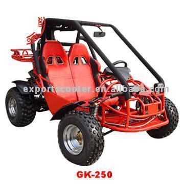  250cc Double-Seat Go Kart (EEC Approved) (250cc двухопорных Go Kart (ЕЭС Утвержденный))