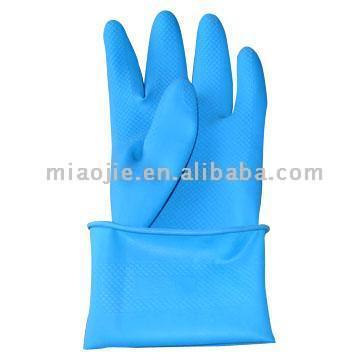  Unlined Household Latex GLoves