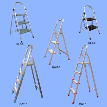  Foldable Aluminum Ladders (Складные алюминиевые лестницы)