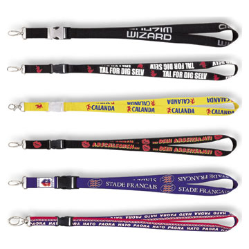  Rubber Printed Lanyards (Печатный резиновые ремешки)