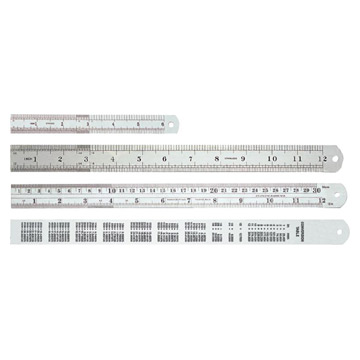  Stainless Steel Ruler ( Stainless Steel Ruler)
