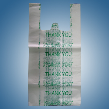  Biodegradable T-Shirt Bag (Биоразлагаемые T-Shirt сумка)