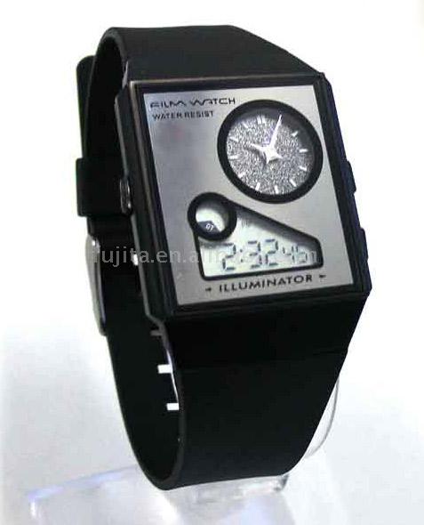  Super Thin Electronic Fashion Chrono Watch ( Super Thin Electronic Fashion Chrono Watch)