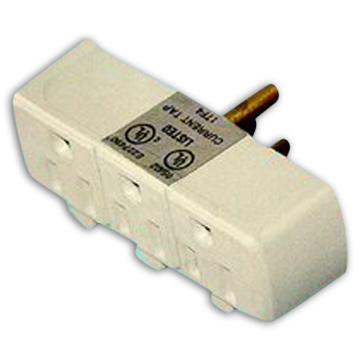 3-Wire Grounded Outlet To Three 3-Wire Grounded Outlets ( 3-Wire Grounded Outlet To Three 3-Wire Grounded Outlets)