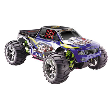  1/10 Scale R/C Gas Powered 4WD Off-Road R/C Car (1 / 10 Шкала R / C Gas Powered 4WD Off-Road R / C Car)