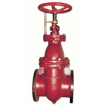  Marine Cast Iron Flanged Gate Valve (Marine en fonte à brides Gate Valve)