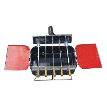  Automated Battery Operated Rotisserie Barbecue Grill ( Automated Battery Operated Rotisserie Barbecue Grill)