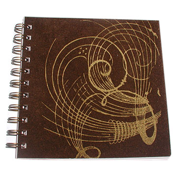  double Flocked Spiral Books (Floqué double spirale Livres)