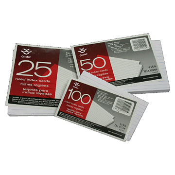  Index Cards (Index Cards)