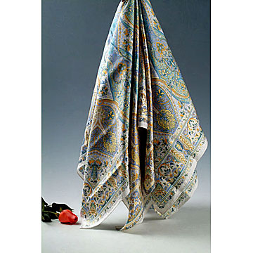  Pure Silk Printed Square Scarf (Pure soie imprimée Square Foulard)