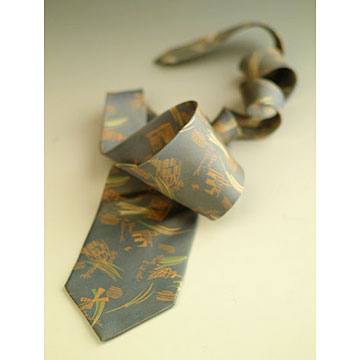  Silk Printed Necktie (Галстук шелковый Печатный)