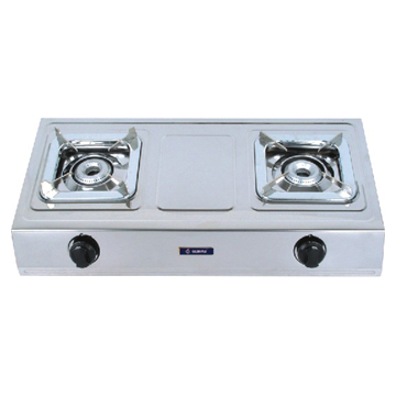  Double Burner Gas Stove (044) (Double Brûleurs (044))