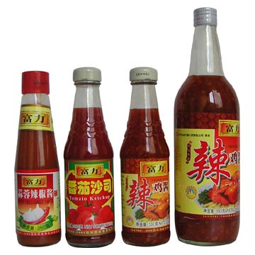  Tomato Ketchup, Sweet Garic, Chili Sauce, Chicken Sauce ( Tomato Ketchup, Sweet Garic, Chili Sauce, Chicken Sauce)