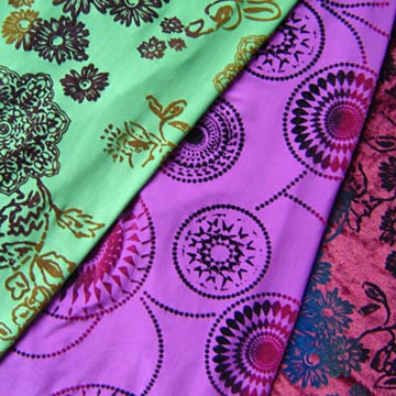  Multi-Color Flock Fabrics ( Multi-Color Flock Fabrics)