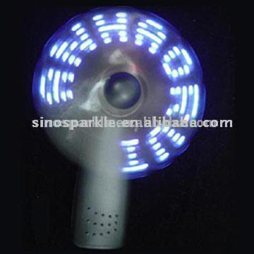  Mini Fan with Logo Flashing ( Mini Fan with Logo Flashing)