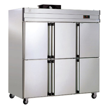  Stainless Steel Refrigerating Cabinet with Six Doors (Нержавеющая сталь Холодильное кабинет с шести дверей)