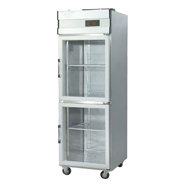  Refrigerating Cabinet with Two Glass Doors (Frigorifique Armoire à deux portes de verre)